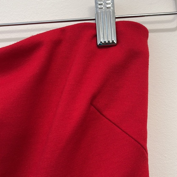 The Limited Women’s MIDI Strapless Formal Casual Red Dress size XS - Picture 4 of 10